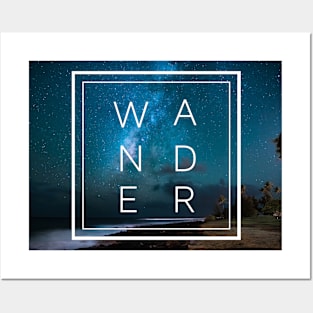 Wander Sky Posters and Art